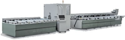 CNC aluminium profiel boor- en snijcentrummachine